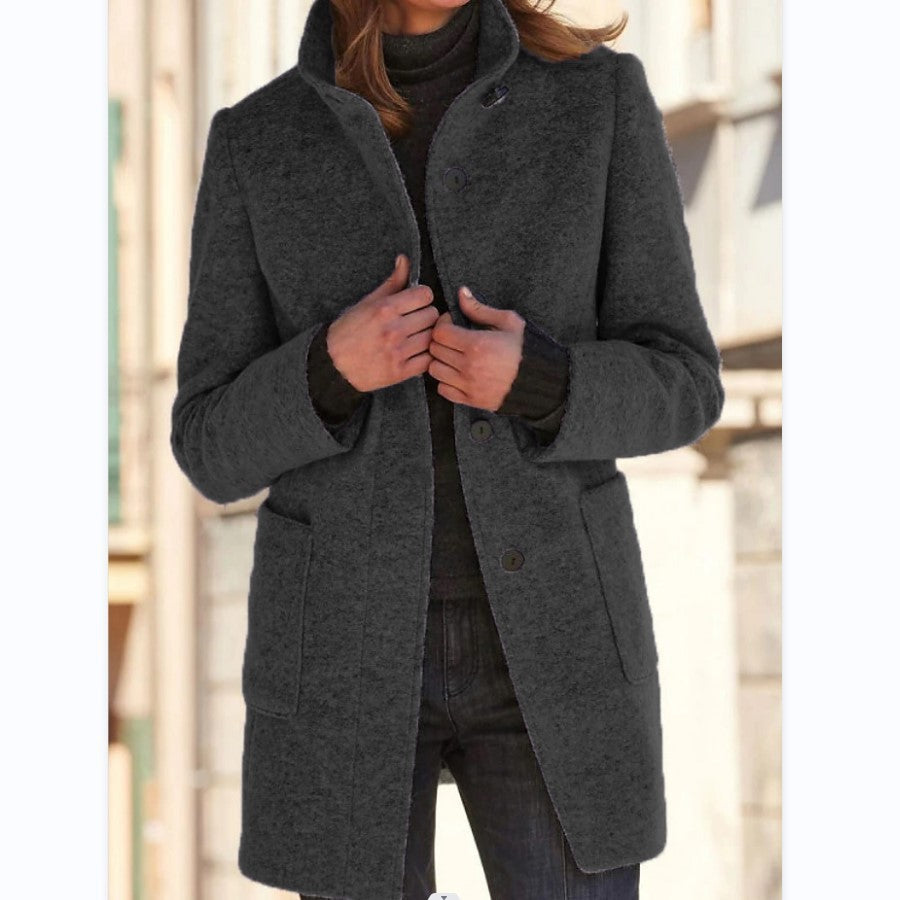 Manteau en laine "Léa" – Élégance, chaleur et confort pour l’hiver