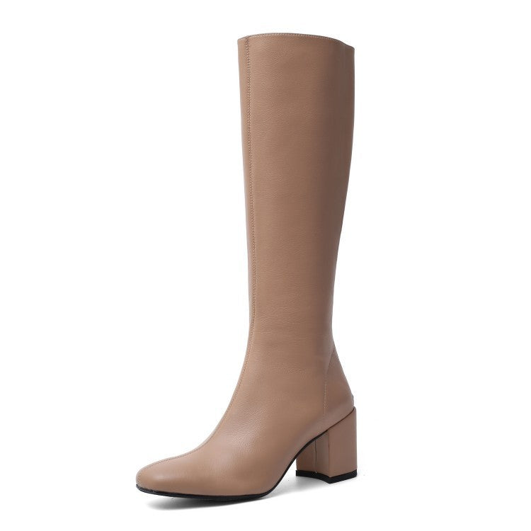 Bottes à Talons Hauts "Élise" – Élégance et Confort au Quotidien