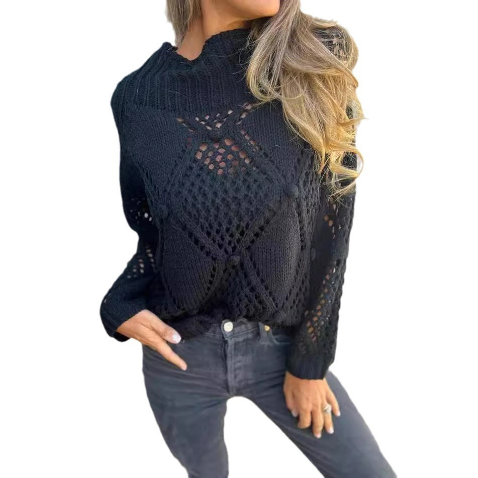 Margaux – Pull ajouré femme, raffiné et agréable à porter