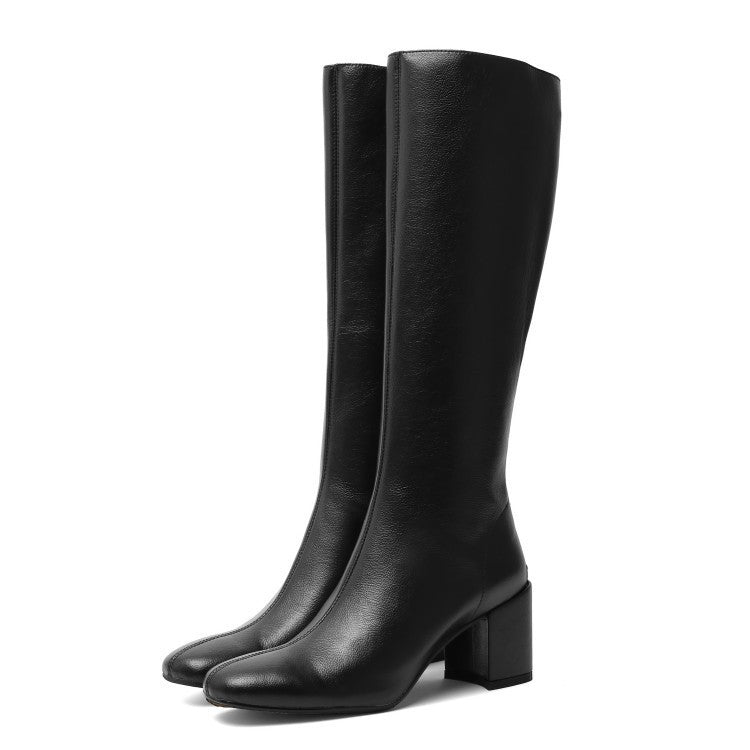 Bottes à Talons Hauts "Élise" – Élégance et Confort au Quotidien