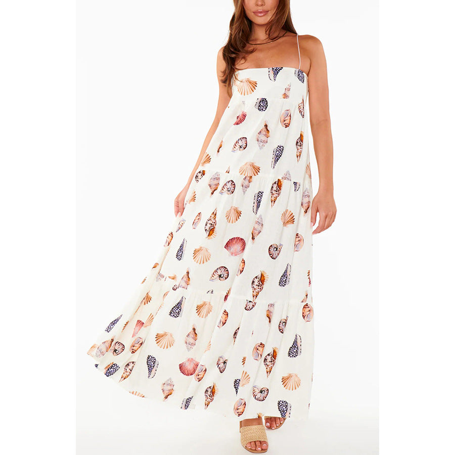 Élise | Robe Fluide à Imprimé Floral – Élégance et Légèreté.