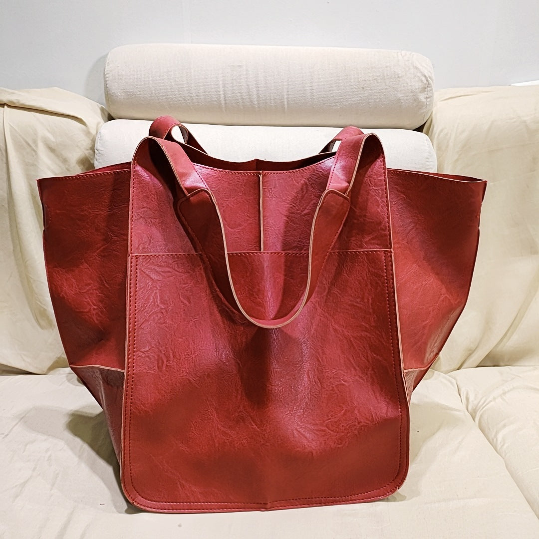 Élise – Sac cabas en cuir souple, élégant et spacieux