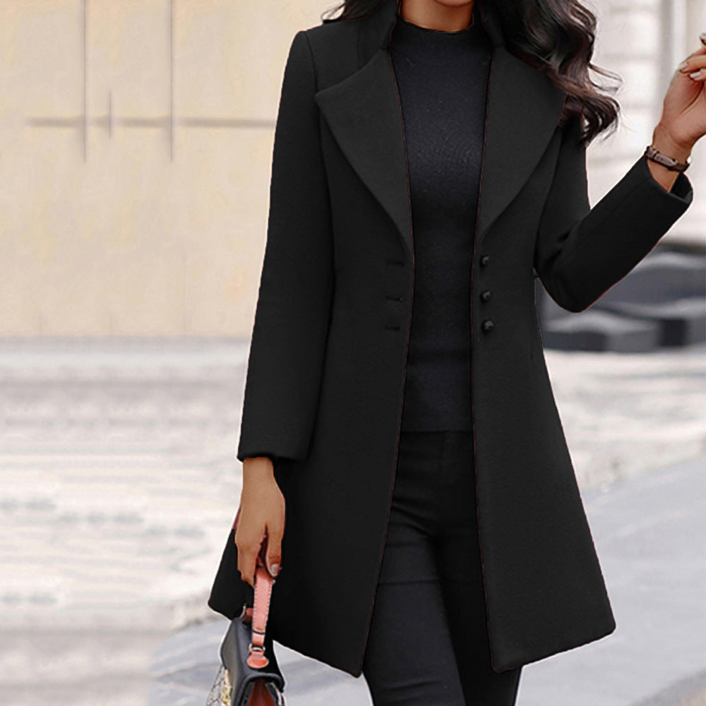 Manteau d’hiver slim-fit Élodie – Élégance & chaleur pour un style raffiné
