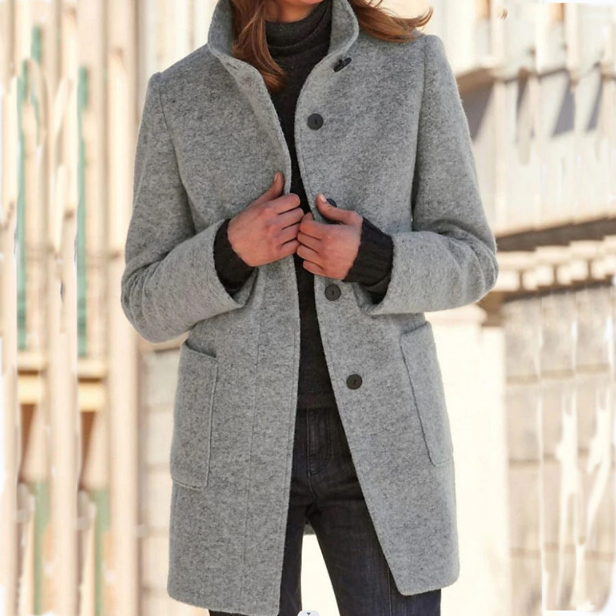 Manteau en laine "Léa" – Élégance, chaleur et confort pour l’hiver