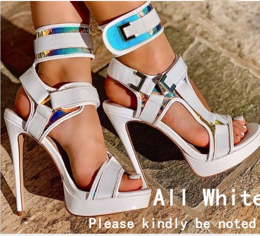 Sandales Glamour à Talons Aiguilles – Élégance Vertigineuse & Confort Chic