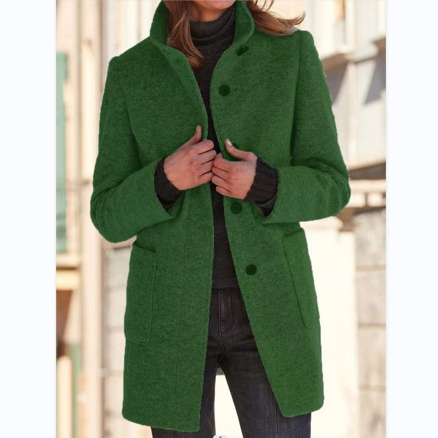 Manteau en laine "Léa" – Élégance, chaleur et confort pour l’hiver