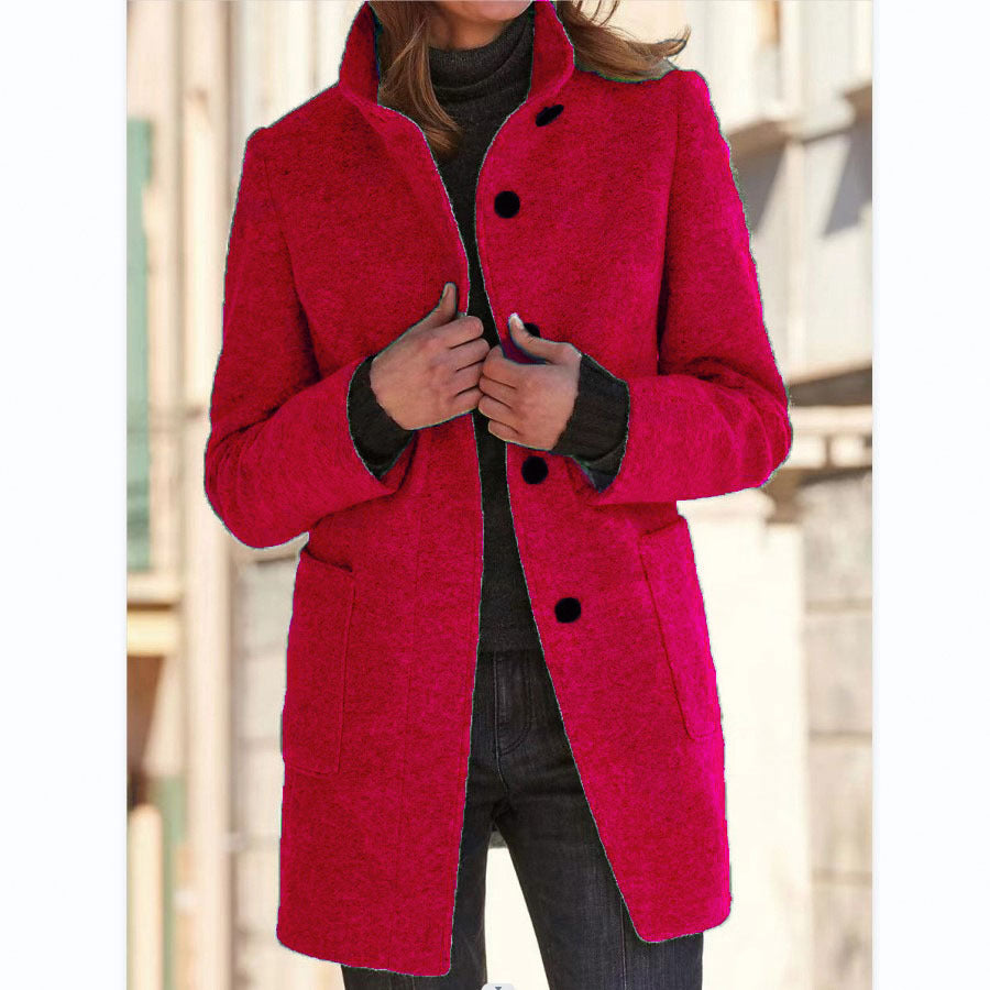 Manteau en laine "Léa" – Élégance, chaleur et confort pour l’hiver