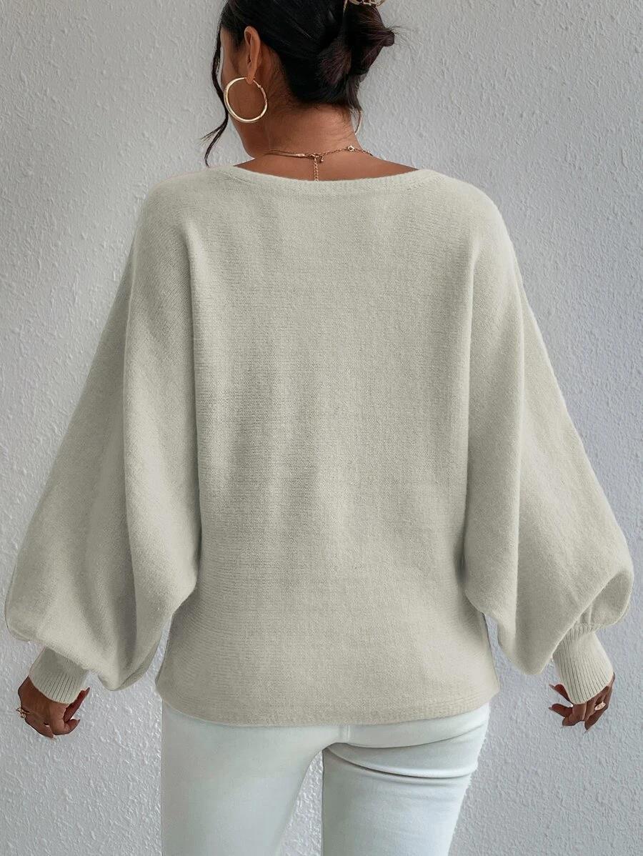 Pull à Manches Lanternes avec Imprimé : Le Top Tendance pour un Look Unique et Stylé