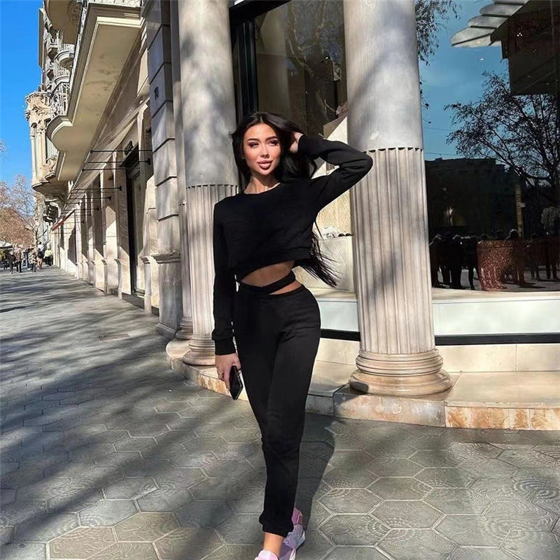 Manon – Ensemble T-shirt et Pantalon – Élégance et Confort au Quotidien