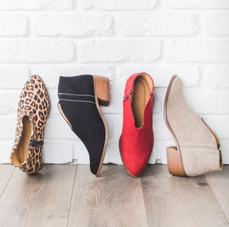 Bottes Femme Léopard WISH : Un Look Audacieux et Élégant avec des Franges en Cuir Nubuck