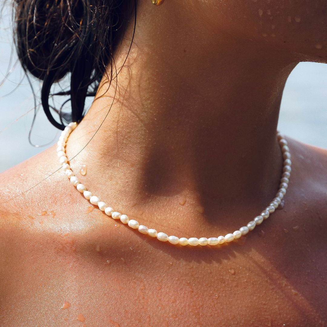 Collier perles d’eau douce naturelles – Élégance et raffinement