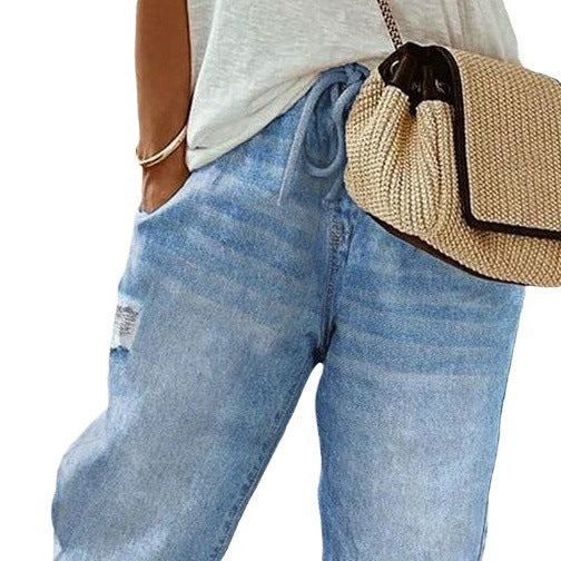 Clémence – Pantalon en denim Confort et style au quotidien