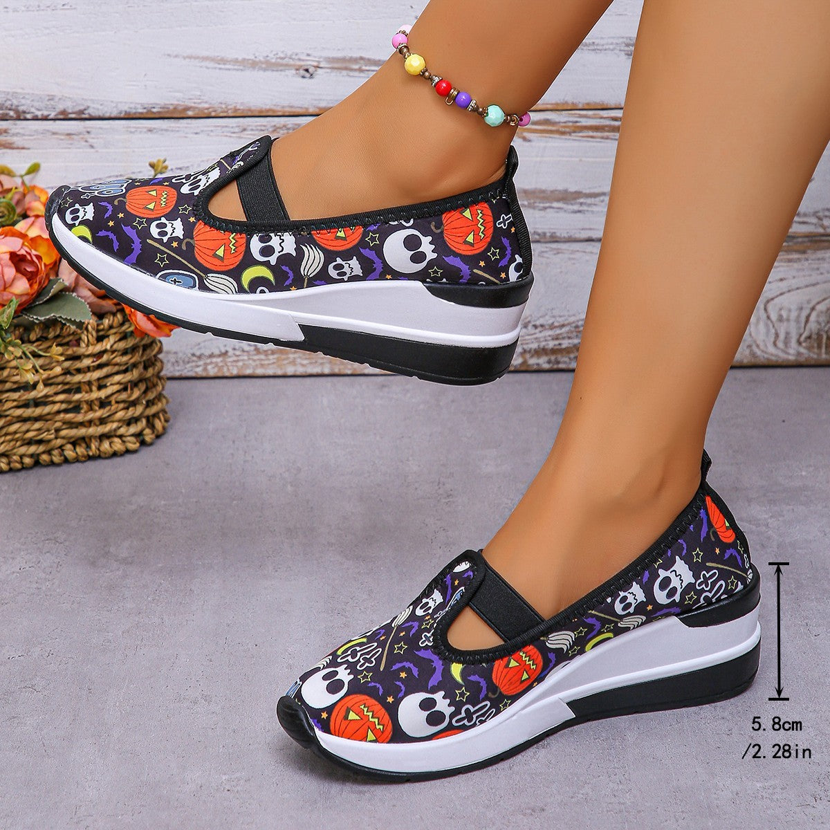 Luna, les chaussures plates qui font rimer Halloween avec style et confort