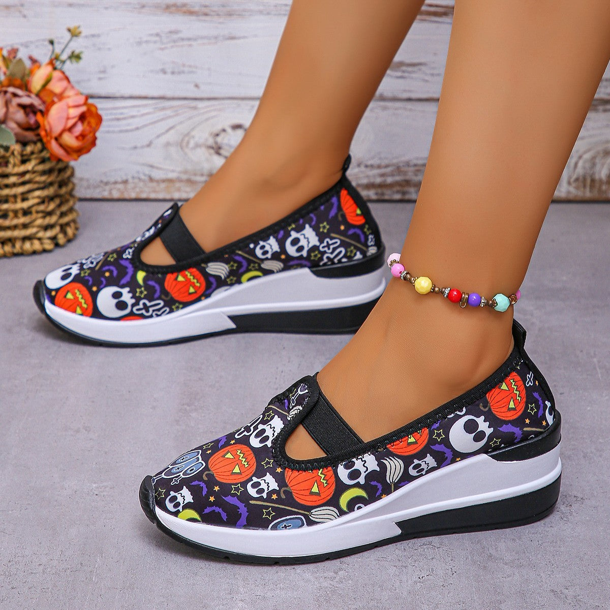 Luna, les chaussures plates qui font rimer Halloween avec style et confort