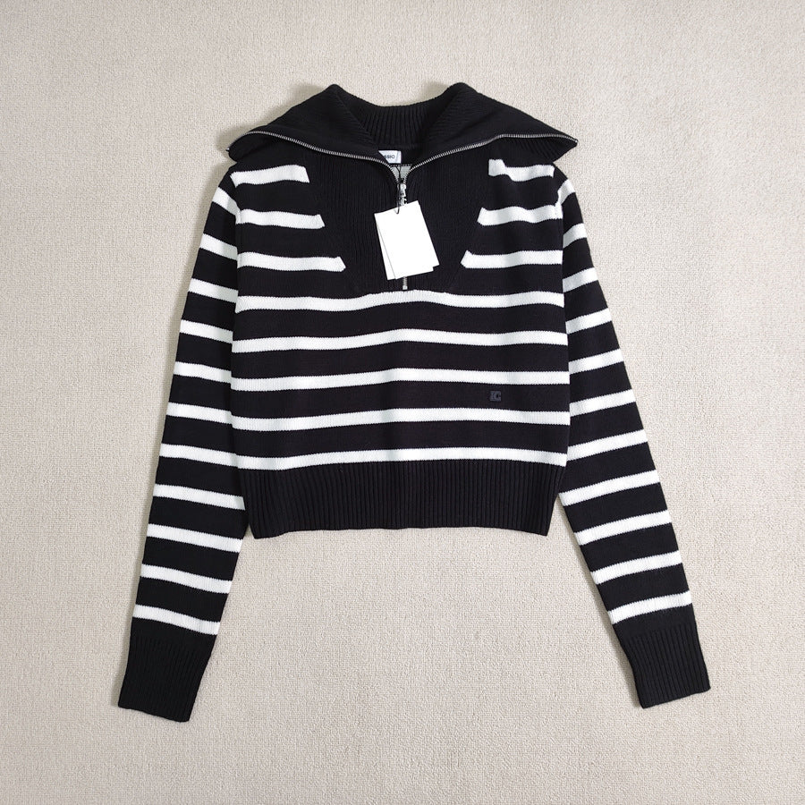 Pull Femme à Col Montant et Fermeture Éclair : Élégance et Confort pour Toutes les Occasions"