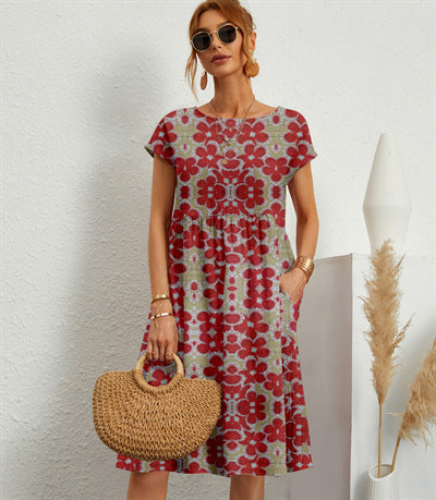 Robe Camille – Robe d’Été Chic, Fluide et Confortable pour Femme