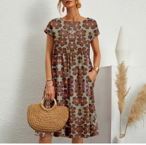 Robe Camille – Robe d’Été Chic, Fluide et Confortable pour Femme