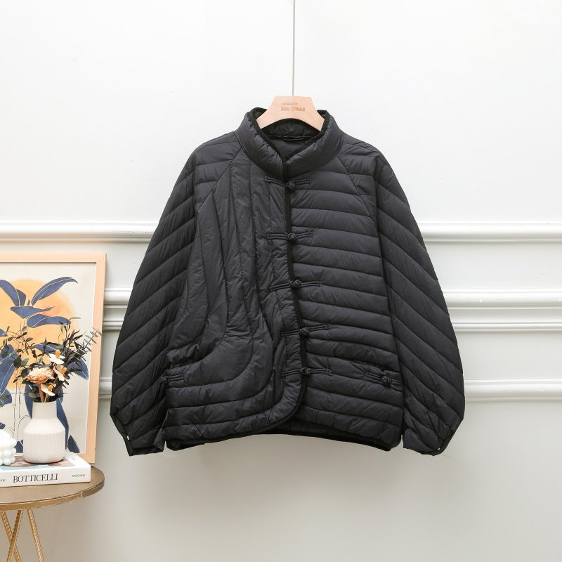 Manteau Juliette – Élégance et chaleur en duvet de canard blanc