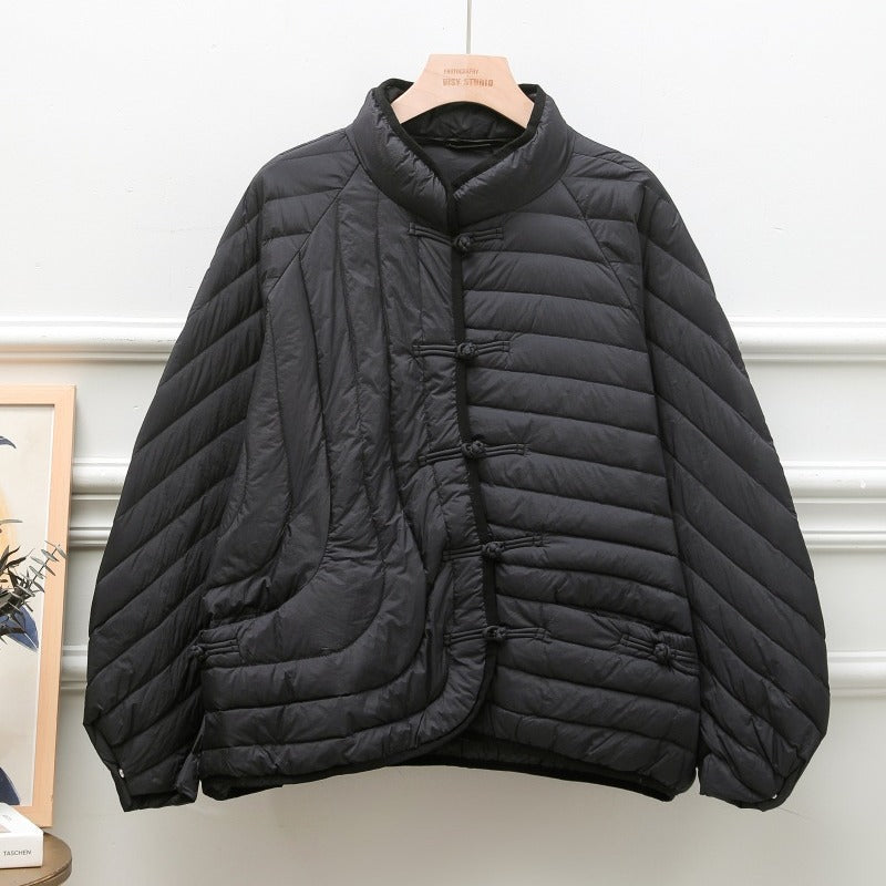 Manteau Juliette – Élégance et chaleur en duvet de canard blanc