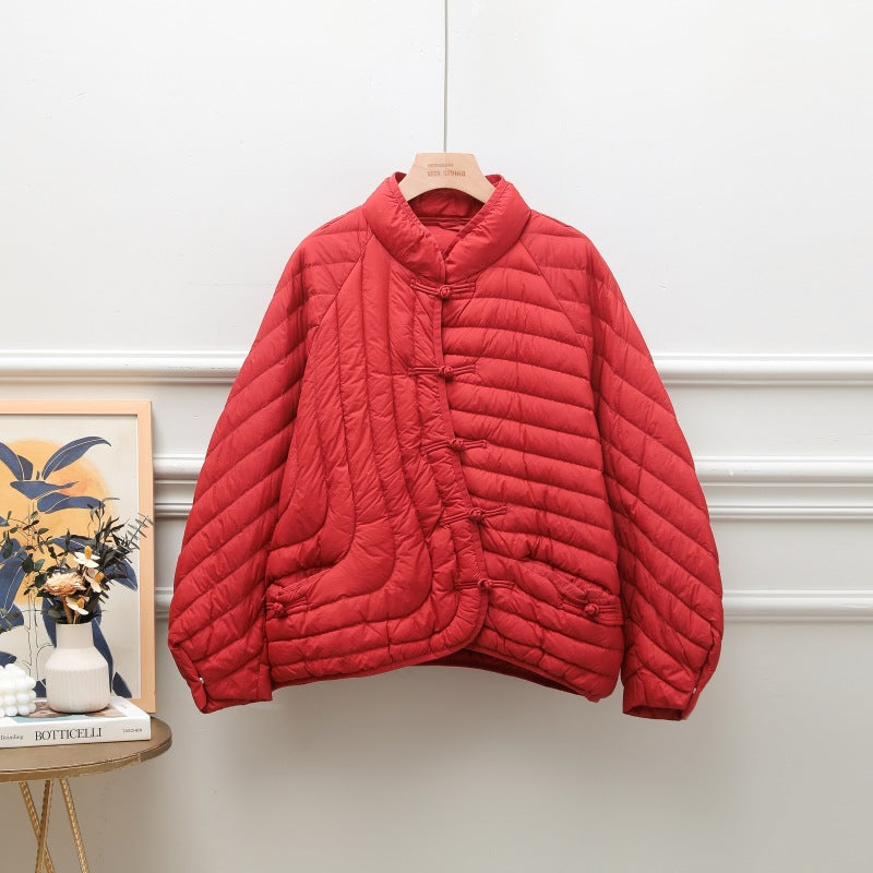 Manteau Juliette – Élégance et chaleur en duvet de canard blanc