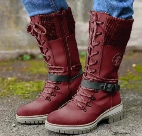 Bottines Martin Hiver Léonie – Élégance et Confort pour Toutes