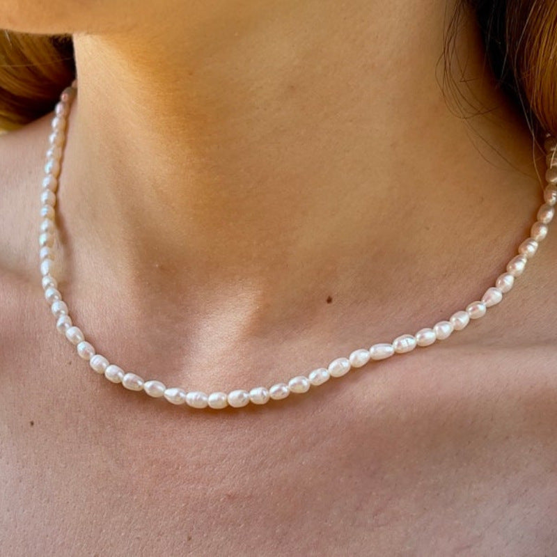 Collier perles d’eau douce naturelles – Élégance et raffinement