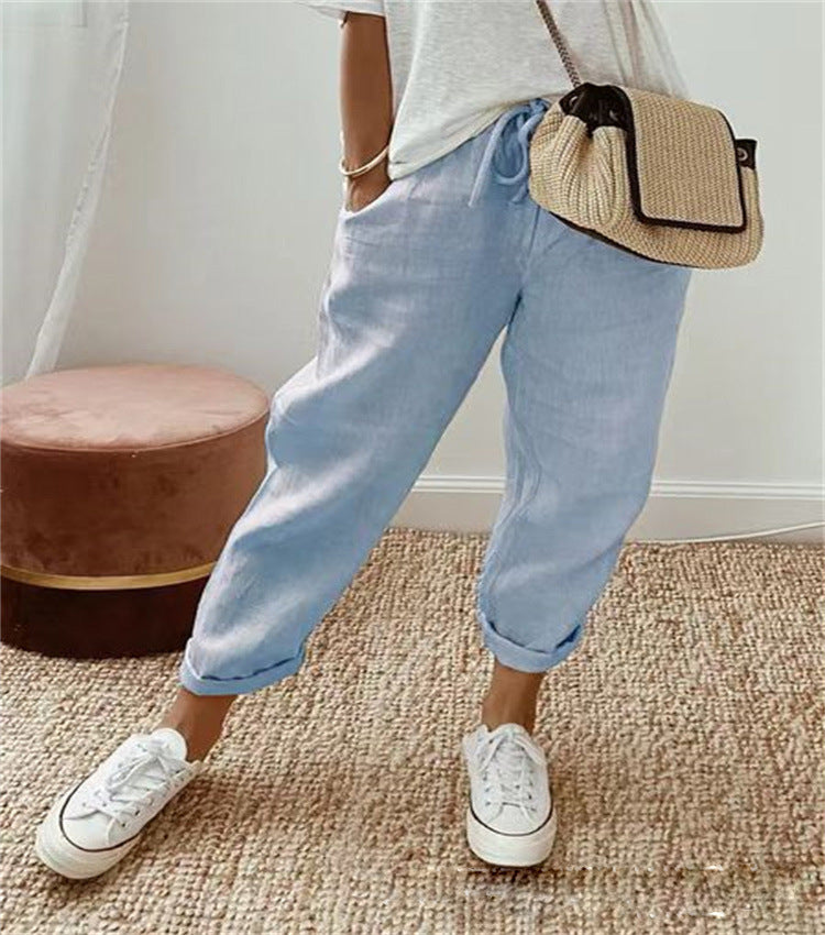 Clémence – Pantalon en denim Confort et style au quotidien