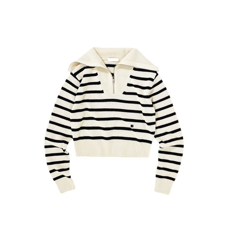 Pull Femme à Col Montant et Fermeture Éclair : Élégance et Confort pour Toutes les Occasions"