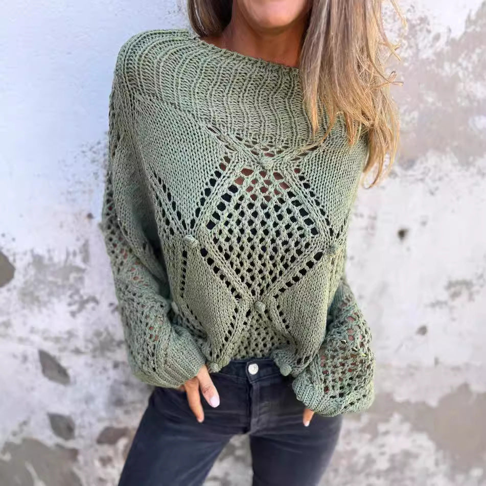 Margaux – Pull ajouré femme, raffiné et agréable à porter