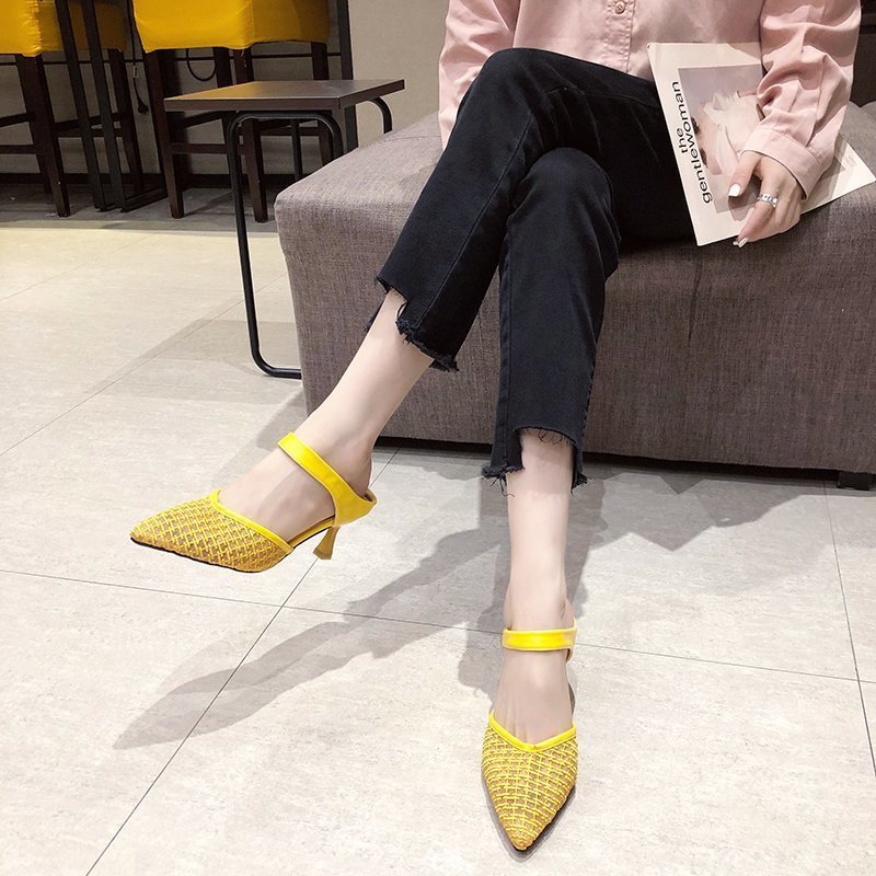 Sandales grande taille à talon aiguille – Élégance et confort