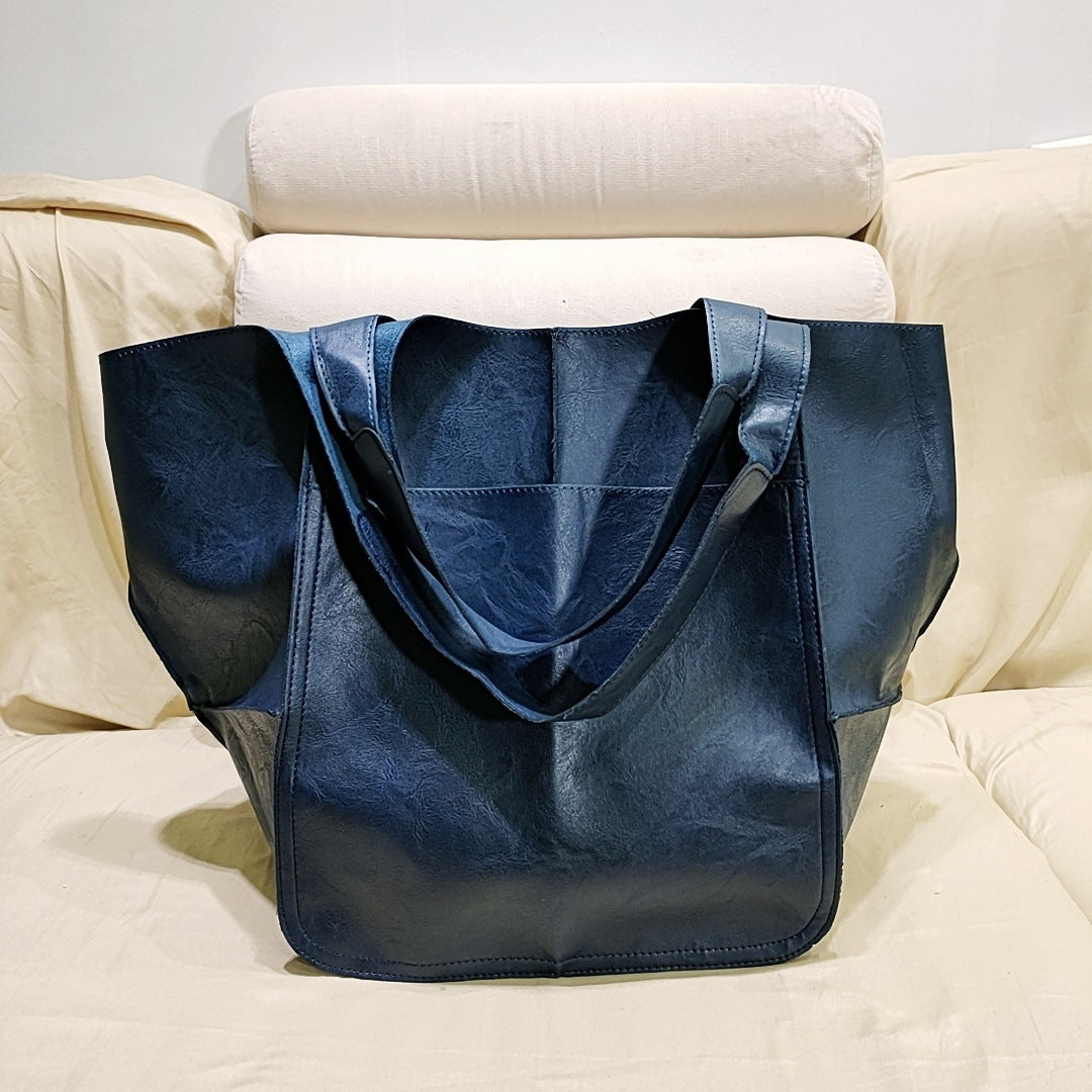 Élise – Sac cabas en cuir souple, élégant et spacieux