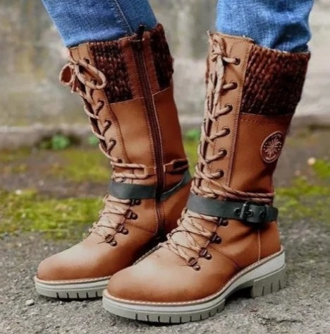Bottines Martin Hiver Léonie – Élégance et Confort pour Toutes
