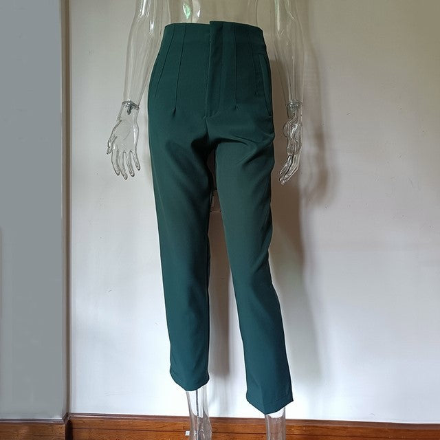 Élodie - Pantalon Droit Femme Chic | Élégance et Confort