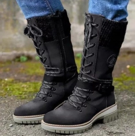 Bottines Martin Hiver Léonie – Élégance et Confort pour Toutes