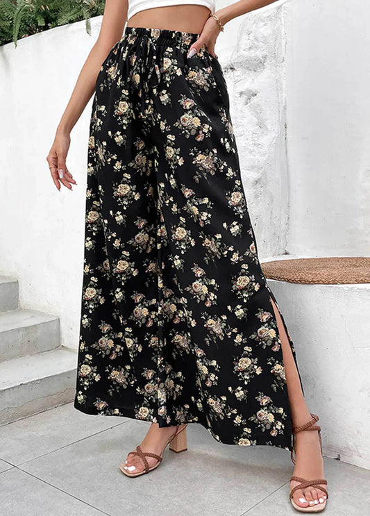 Pantalon Large Imprimé Sophie Leblanc : Élégance et Confort au Style Urbain  Introduction