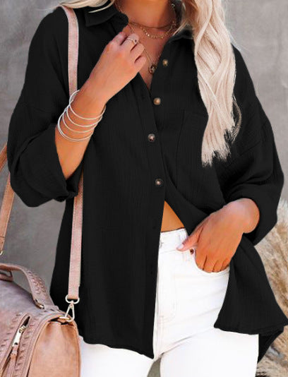Camille | Chemise Ample pour Femme – Élégance et Confort pour un Style  Chic.