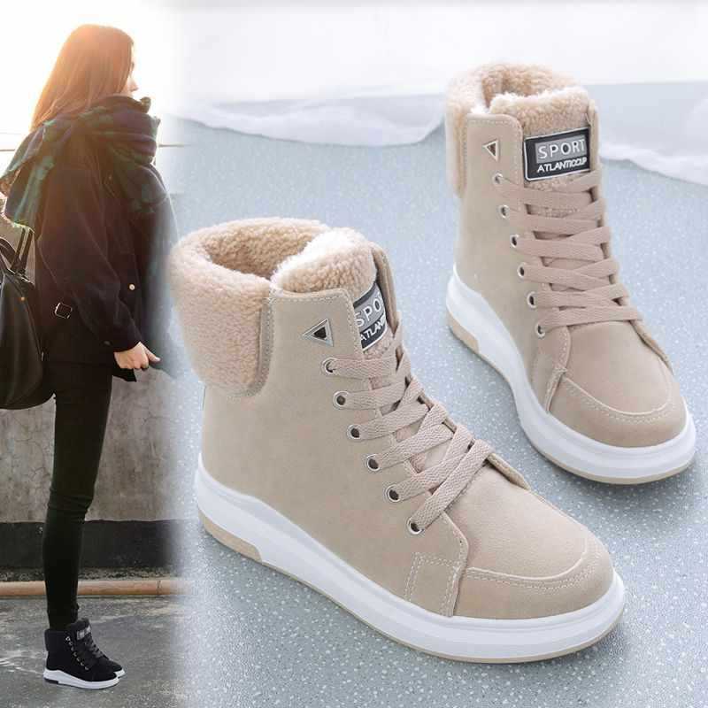 Bottes Martin pour Femme Doublées en Fleece - Confort et Élégance