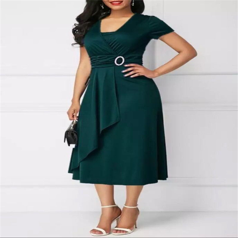 Robe "Gabrielle" Élégance et fluidité pour toutes les occasions