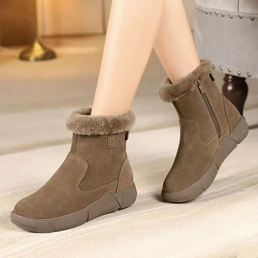 Bottes d’Hiver Céleste Fleur : Élégance et Confort pour vos Pieds!