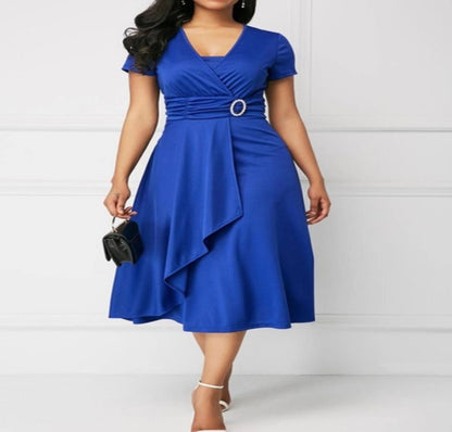 Robe "Gabrielle" Élégance et fluidité pour toutes les occasions