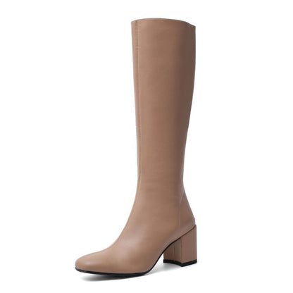 Bottes à Talons Hauts "Élise" – Élégance et Confort au Quotidien