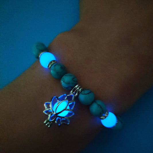 Bracelet en Perles Turquoise Sophie – Élégance Naturelle