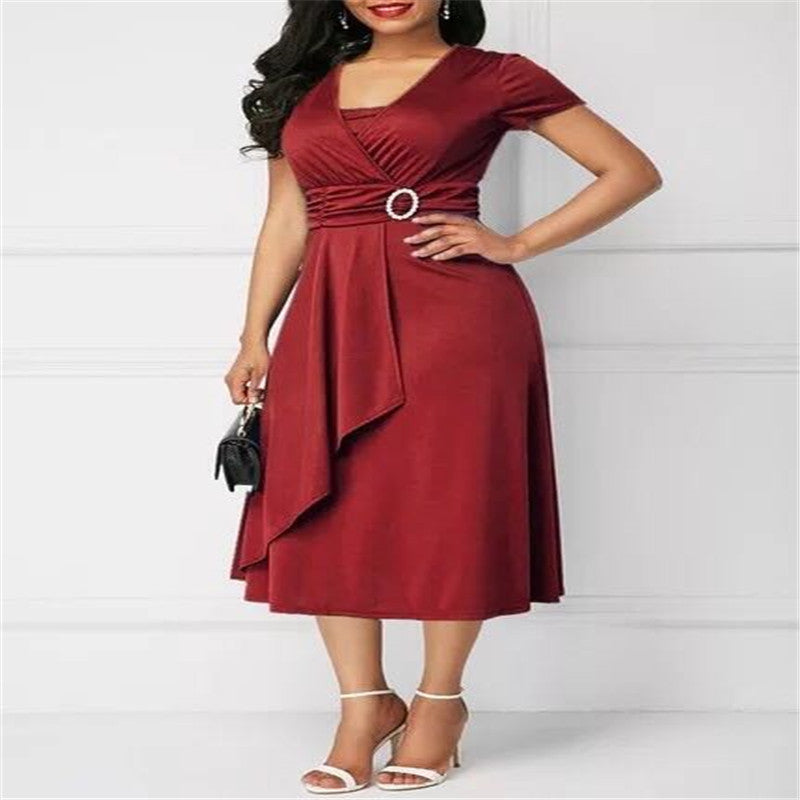 Robe "Gabrielle" Élégance et fluidité pour toutes les occasions