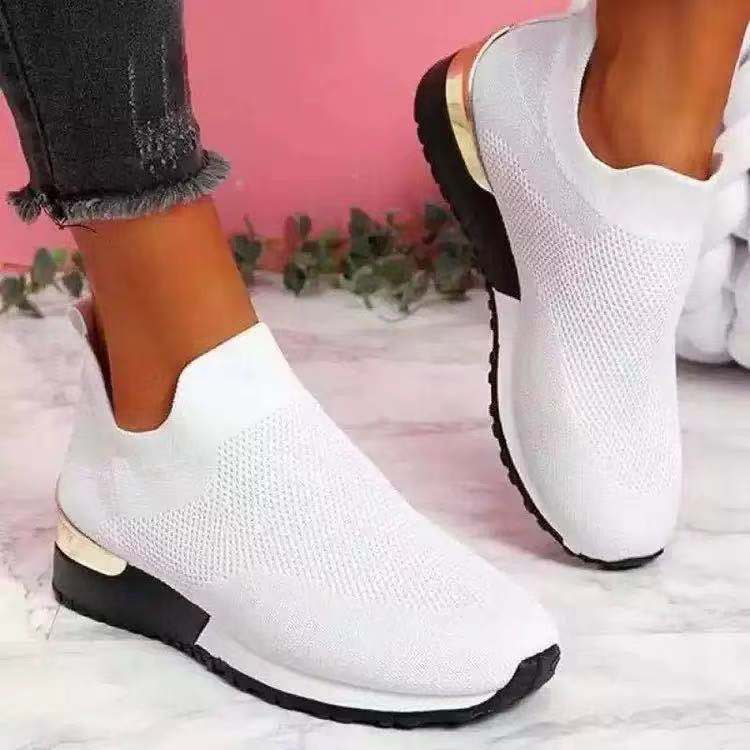 Chloé – Baskets Respirantes à Semelle Plate pour un Confort Absolu
