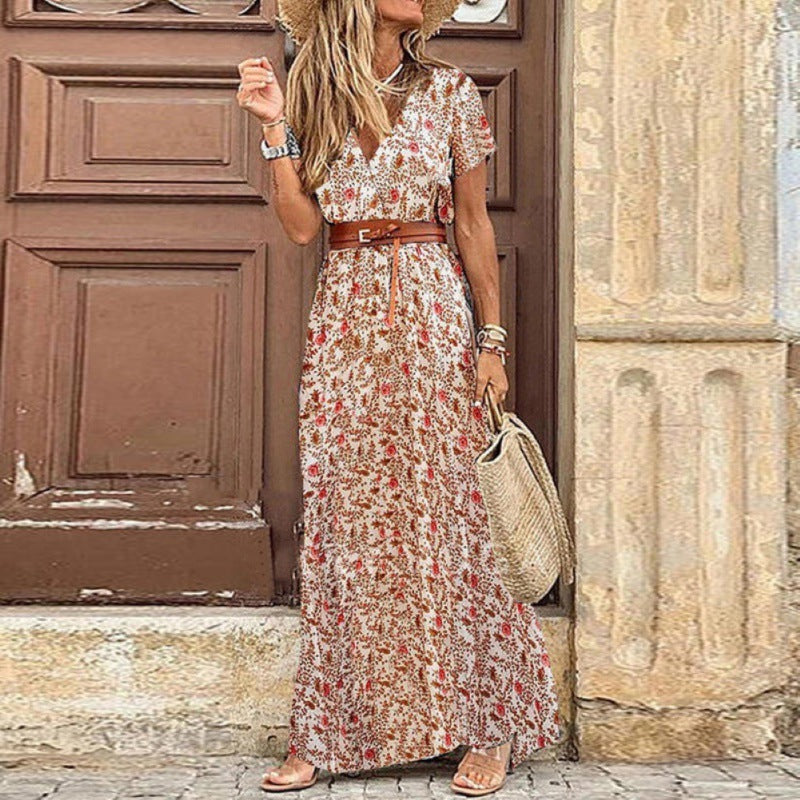 Robe Aurélie – Élégante, fluide et bohème pour un look raffiné