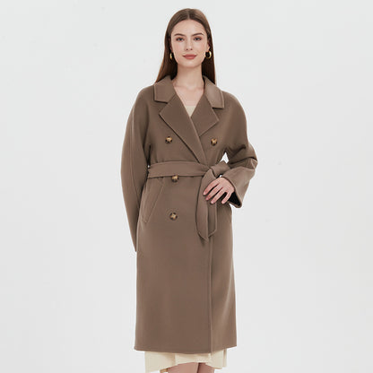 Joséphine – Manteau réversible en cachemire , alliant douceur, chaleur et élégance