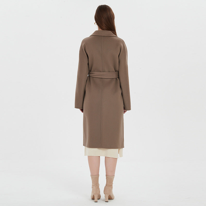 Joséphine – Manteau réversible en cachemire , alliant douceur, chaleur et élégance