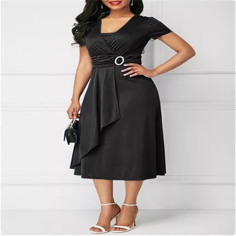 Robe "Gabrielle" Élégance et fluidité pour toutes les occasions