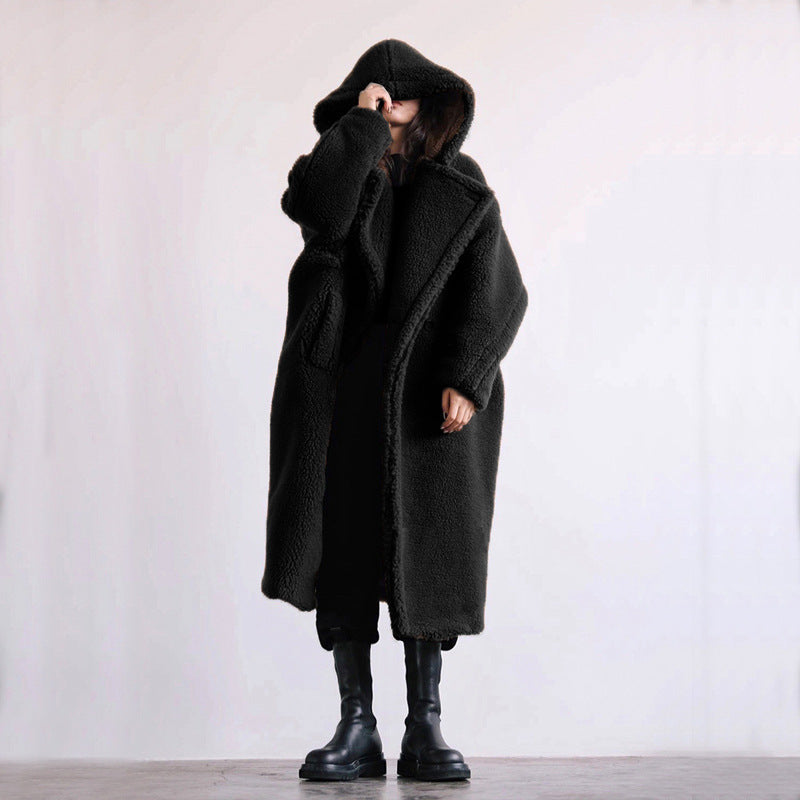 Clémence – Manteau en fausse fourrure, alliant élégance et chaleur