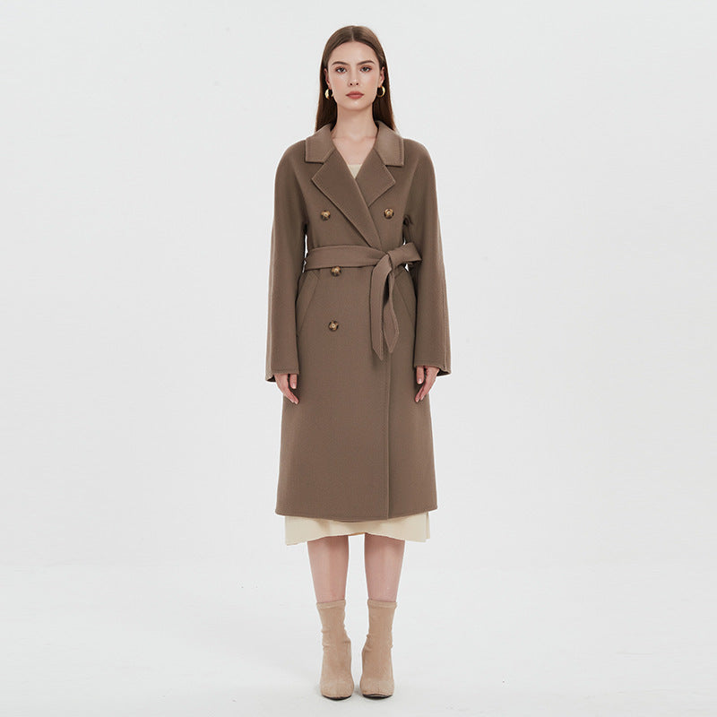 Joséphine – Manteau réversible en cachemire , alliant douceur, chaleur et élégance
